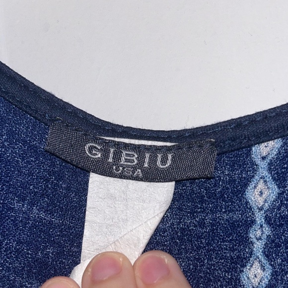 mini patterned romper - Picture 2 of 2